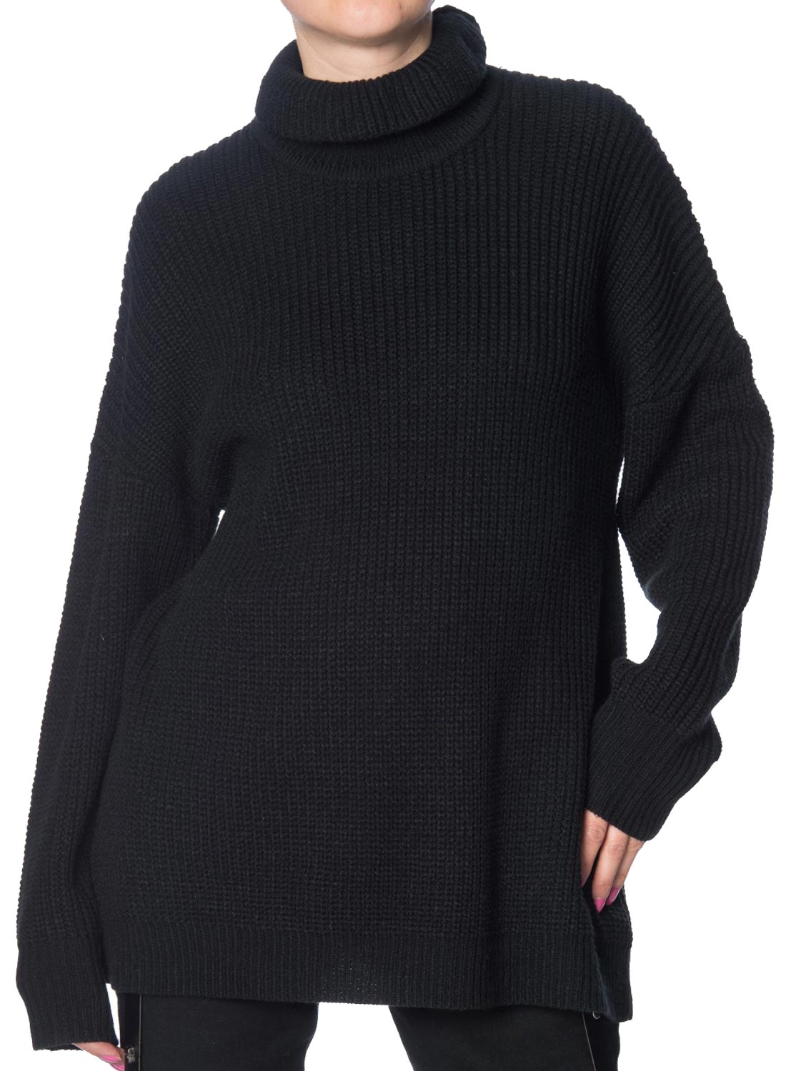 Black Widow Strik Sweater - Billede 3