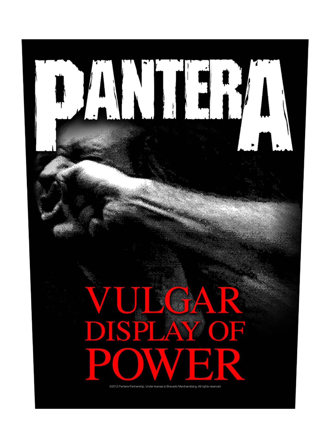 Pantera Vulgært Display Of Power Bagmærke
