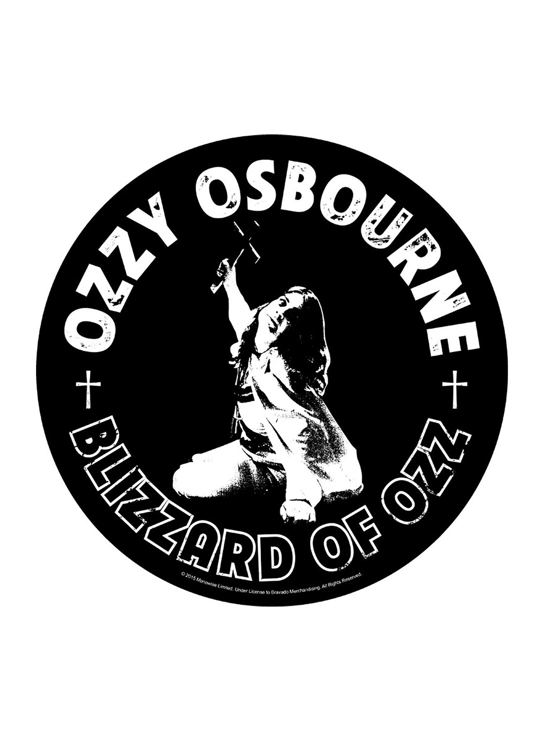 Ozzy Osbourne Blizzard of Ozz rygmærke