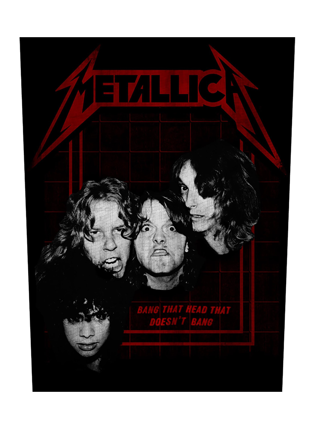 Metallica Bang That Head Tilbage Patch