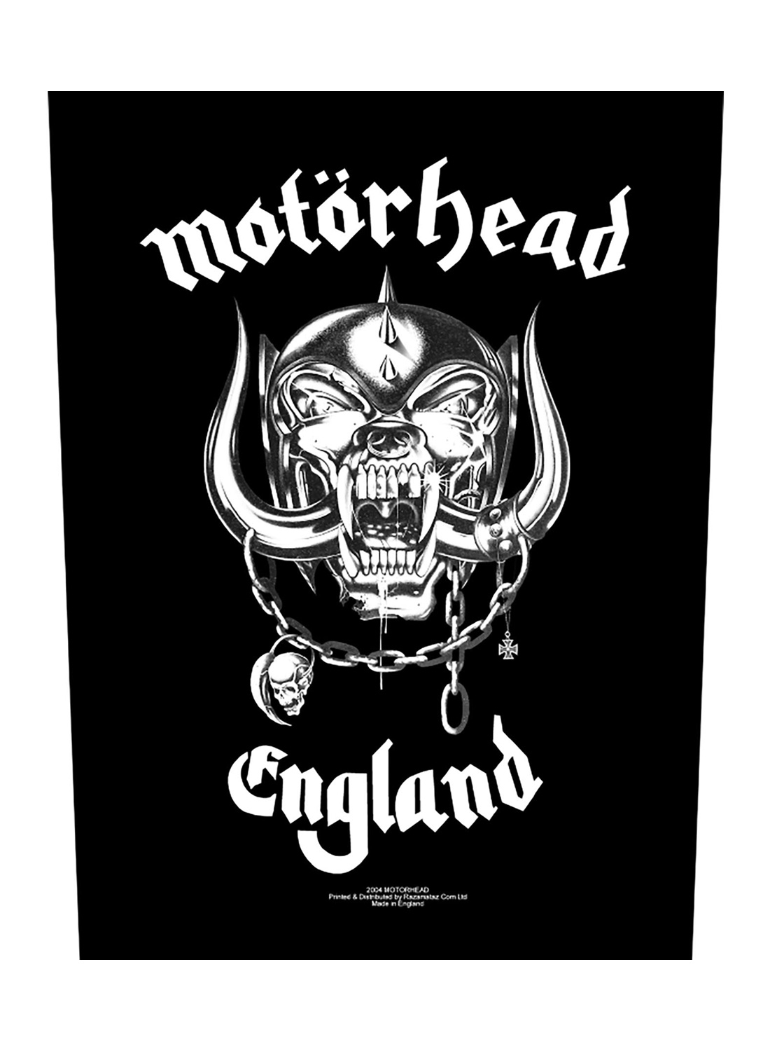 Motörhead England Ryg Patch