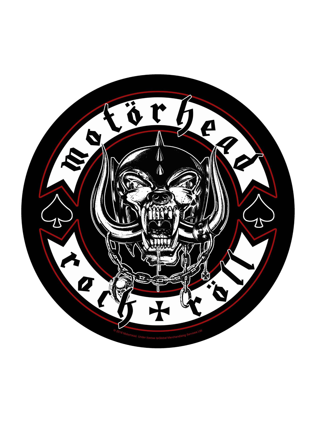 Motörhead Biker-rygmærke