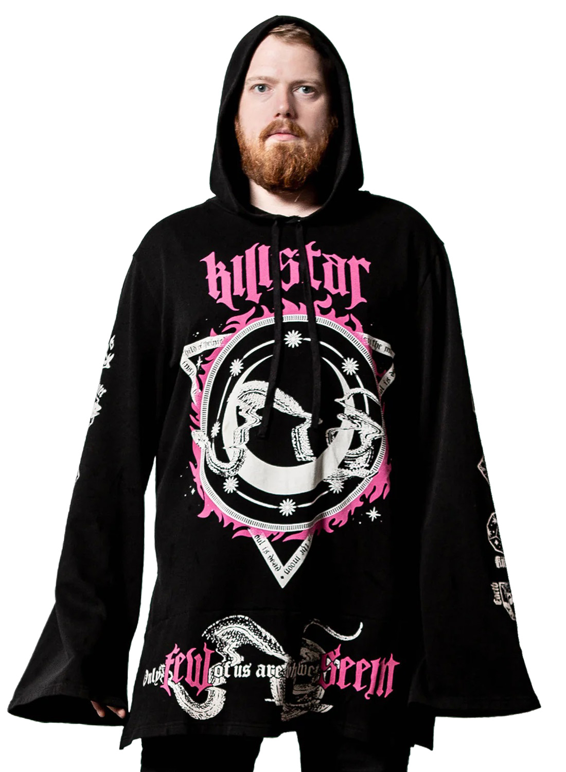 Meditere Lang Hættetrøje