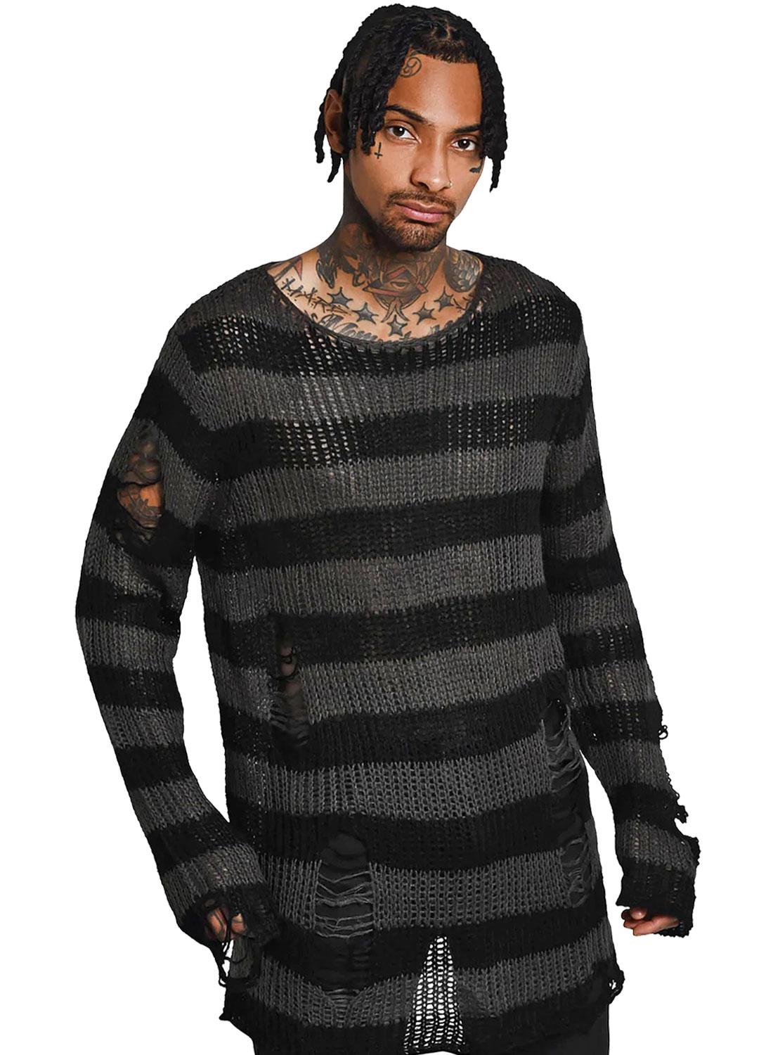 Killstar Ash Distress Sweater - Billede 3