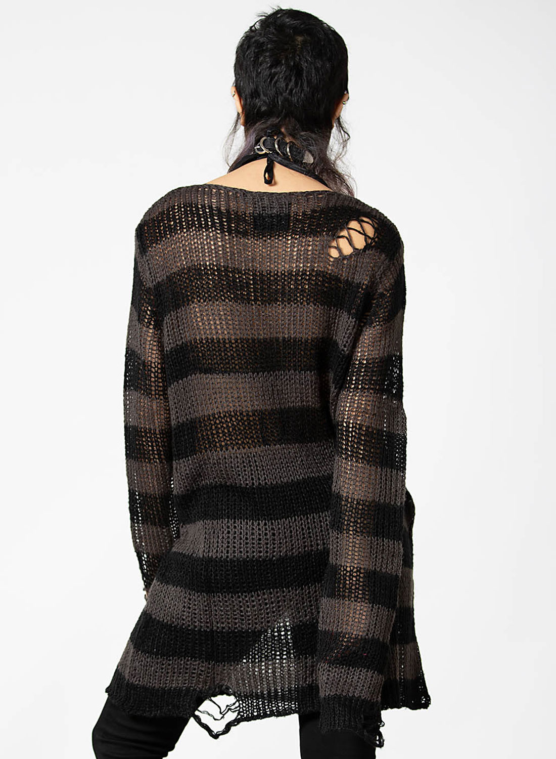 Killstar Ash Distress Sweater - Billede 4