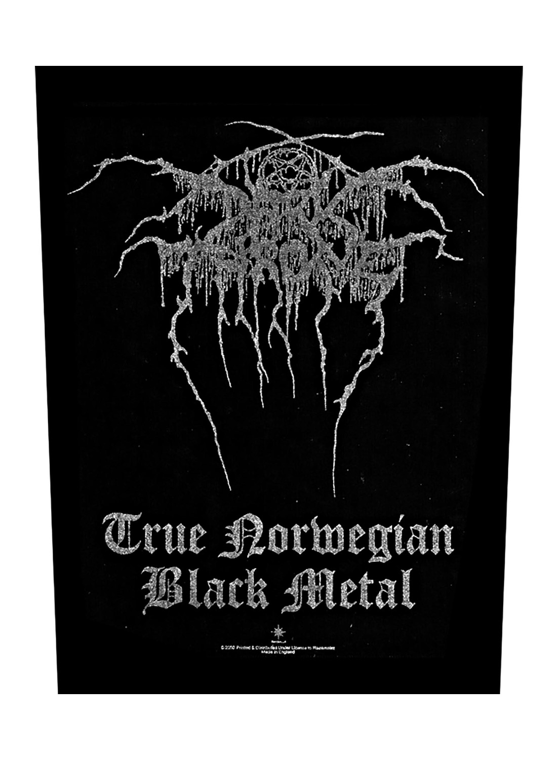 Darkthrone Ægte Norsk Black Metal Bagmærke