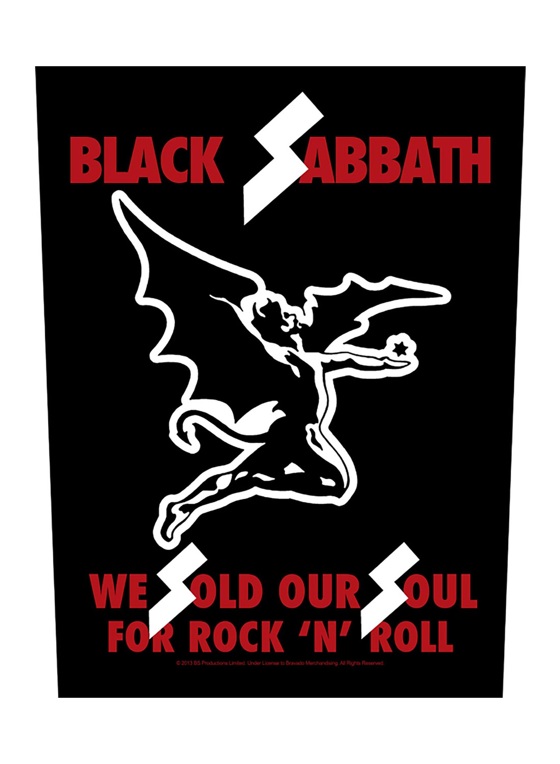 Black Sabbath We Sold Our Souls Bagmærke