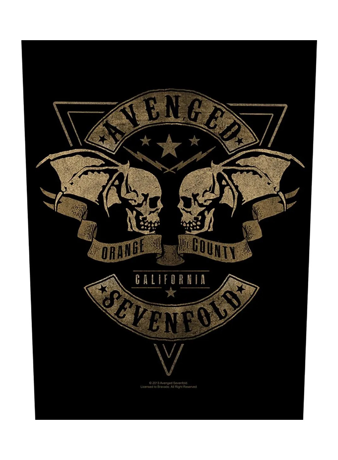 Avenged Sevenfold Orange County rygmærke