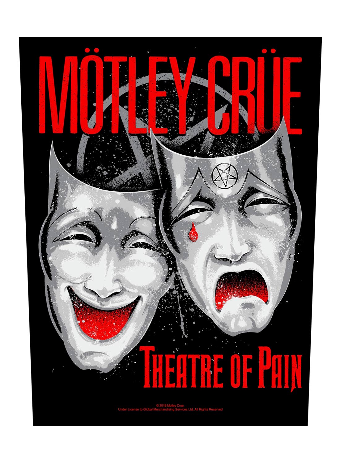 Mötley Crue Theater Of Pain Ryglap