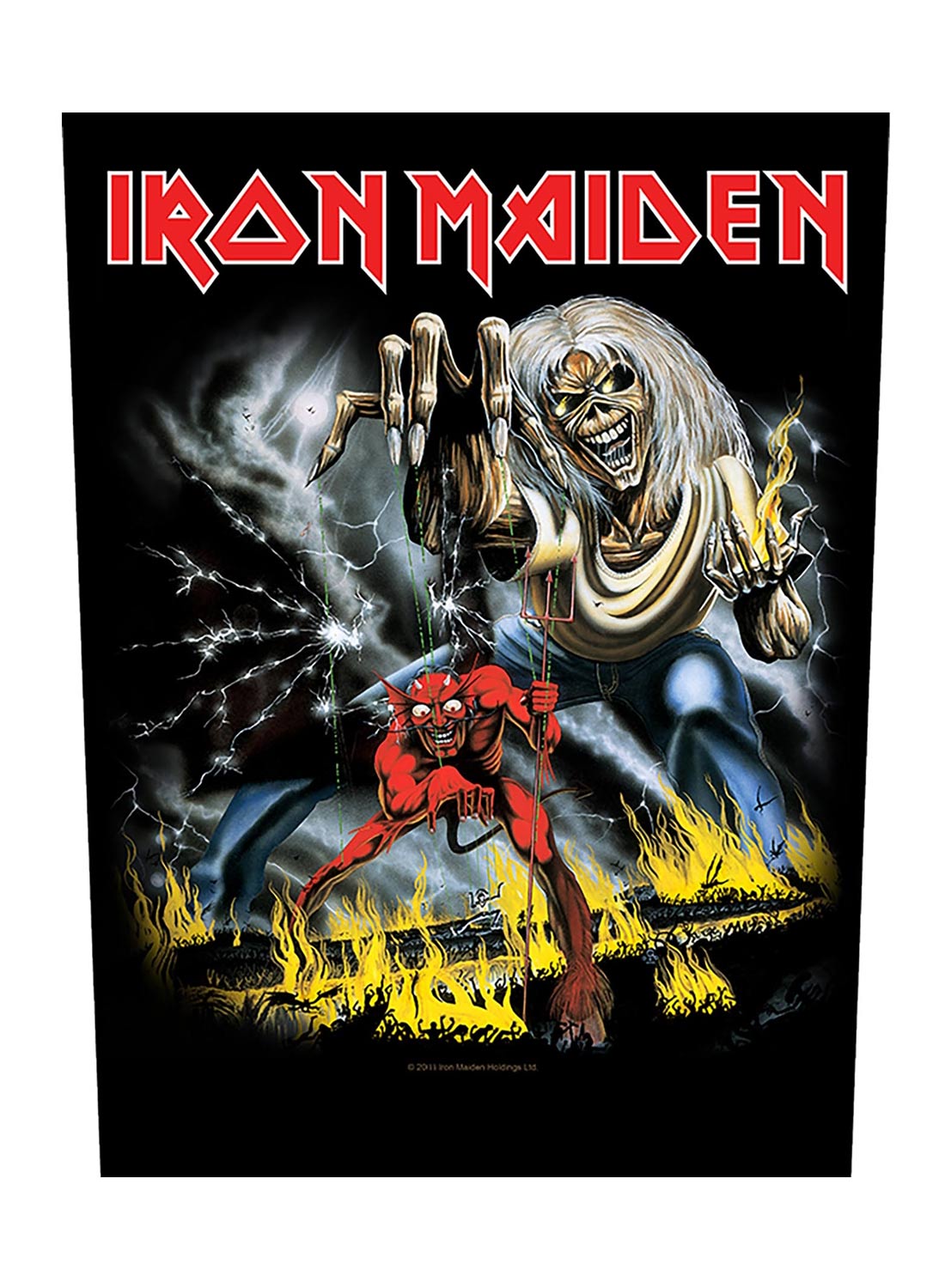 Iron Maiden Nummer af Udyret Bagmærke