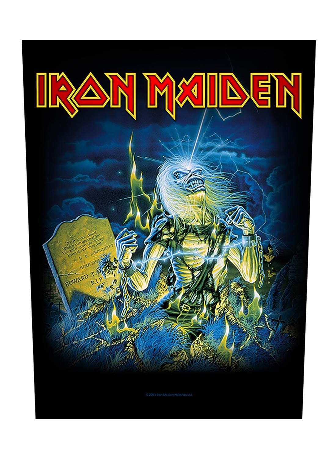 Iron Maiden Live After Death Rygmærke