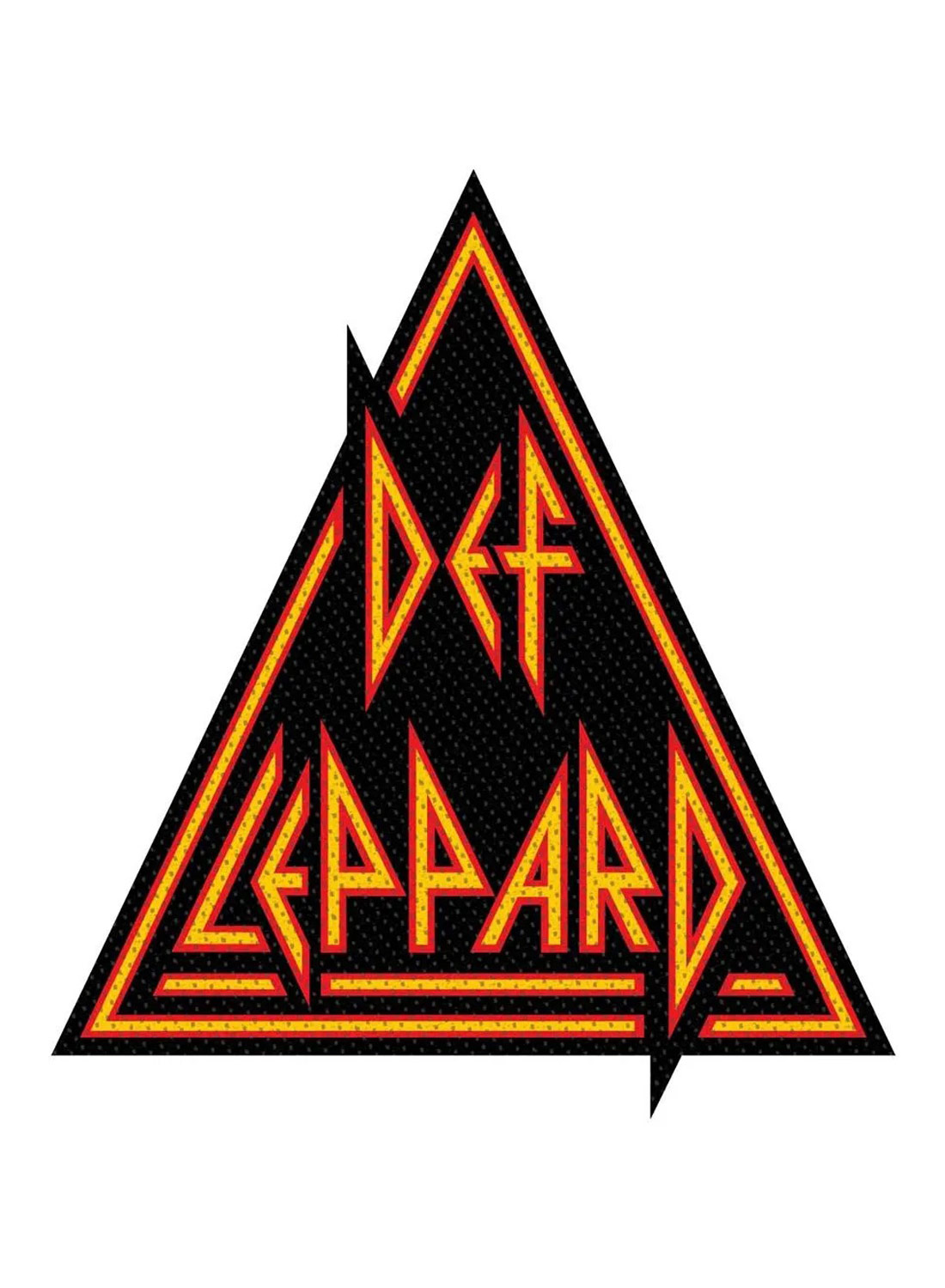 Def Leppard-logo udskåret