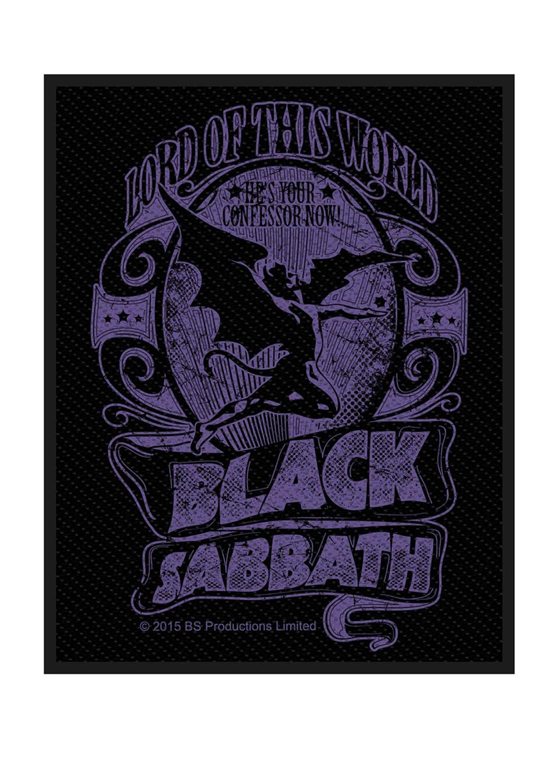 Black Sabbath Lord Ot This World-patch