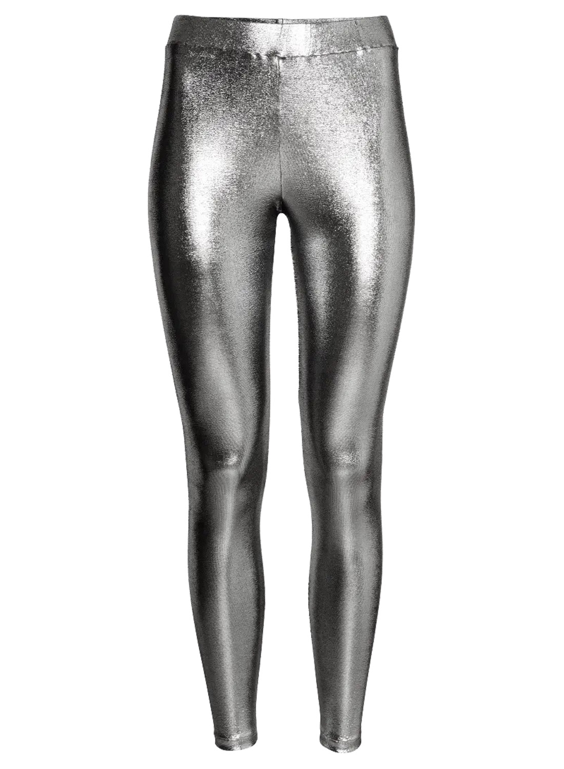 Silver Leggings er leggings lavet af materiale af høj kvalitet, åndbart, behageligt at røre ved og behageligt mod huden. Både til hverdag og fest.