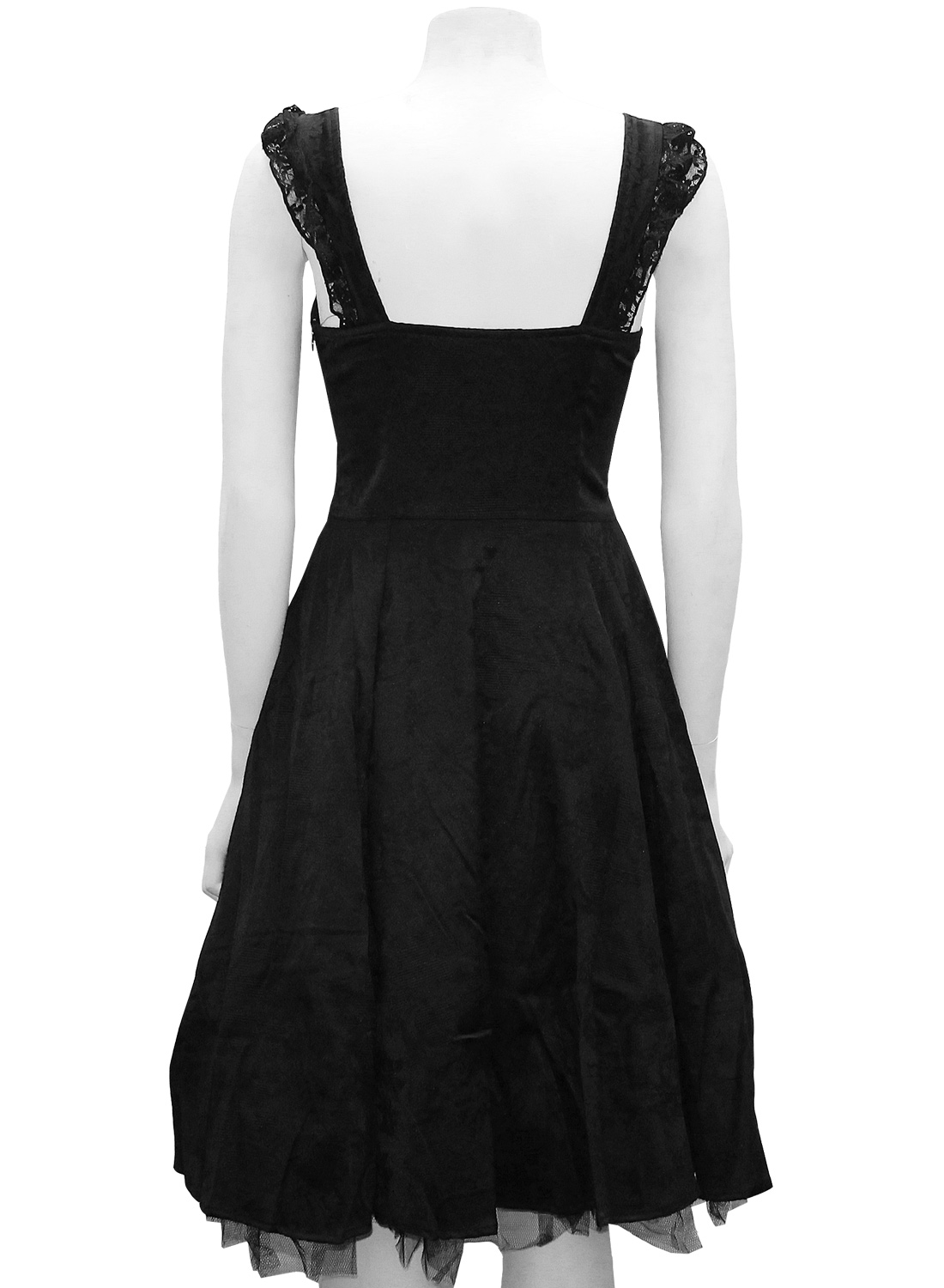 Marie Antoinette gotisk lang kjole - billede 3