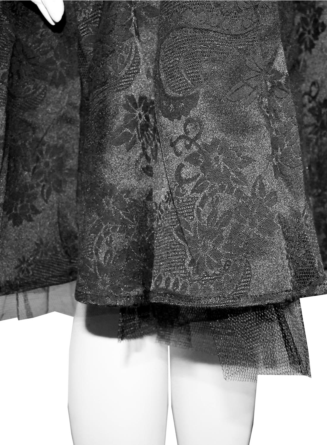 Marie Antoinette gotisk lang kjole - Billede 9