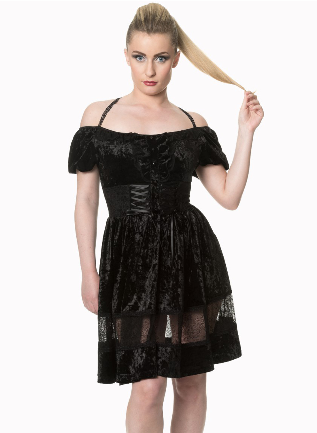 Dering Until Down Kjole