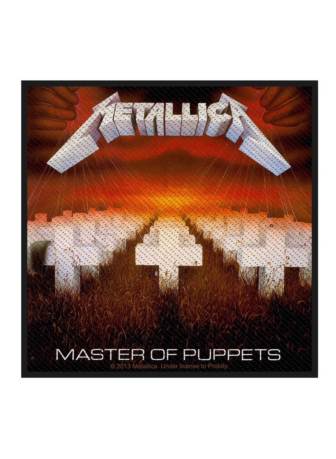 Metallica Master of Puppets-mærke