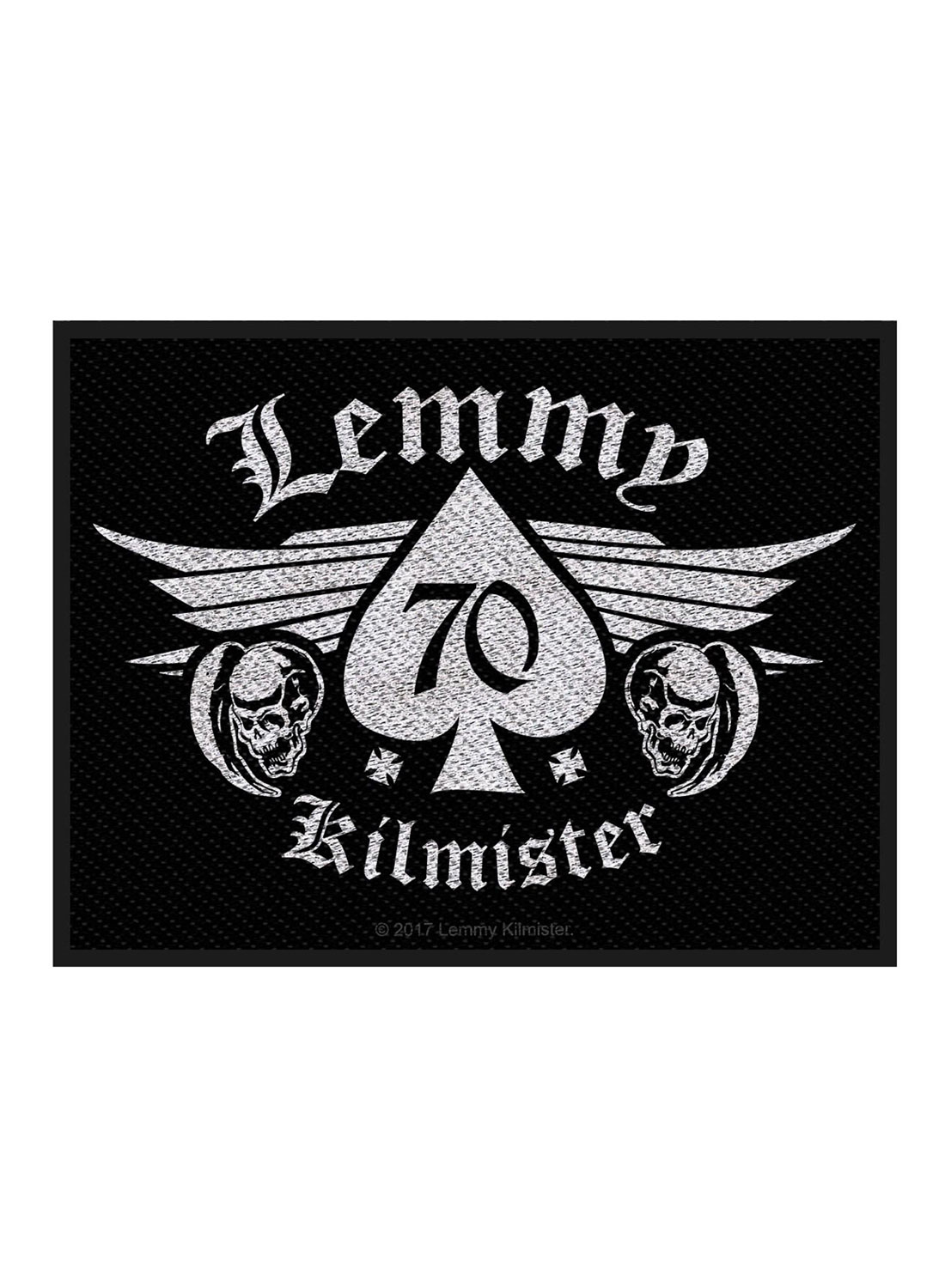 Lemmy 70 Kilmister-mærke