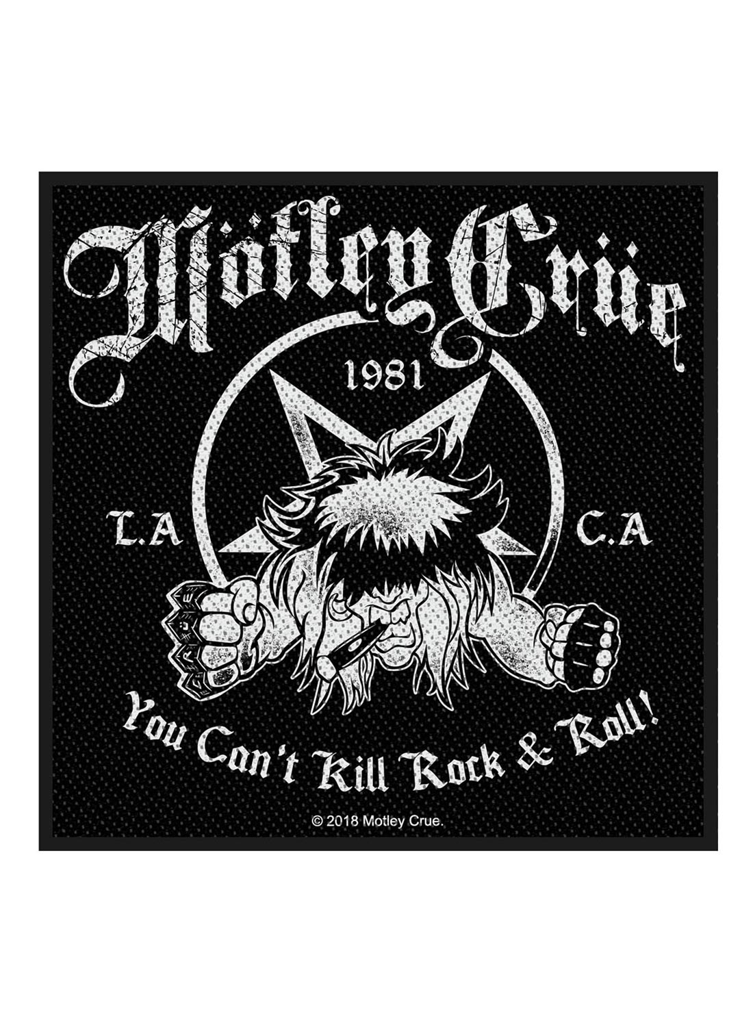 Mötley Crue You Can't Kill Rock n' Roll-mærke