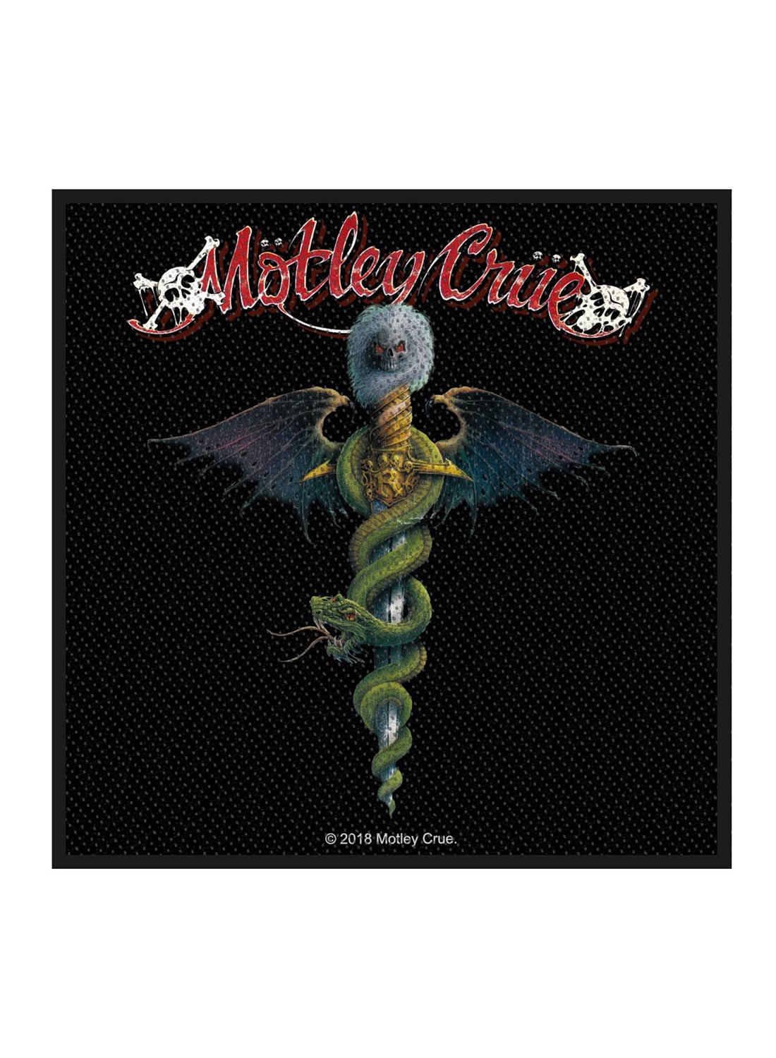 Mötley Crue Dr Feelgood Plaster
