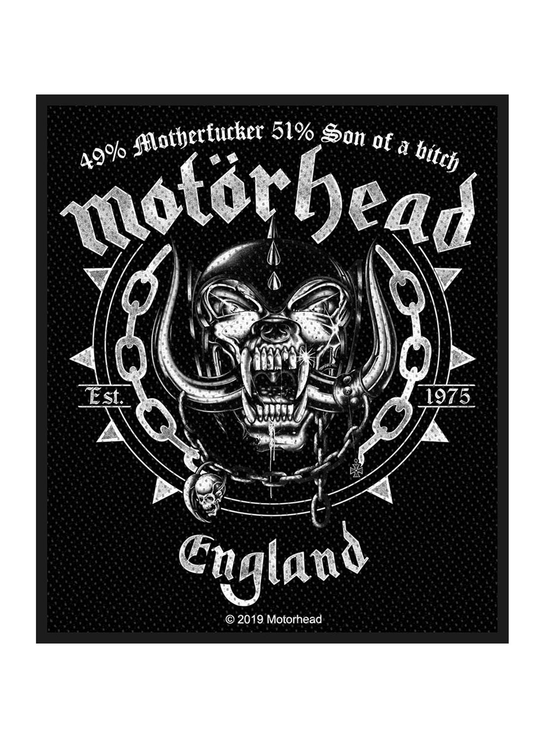 Motörhead kugle- og kædemærke