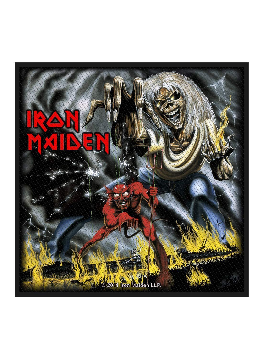 Iron Maiden Nummer af Udyret Patch