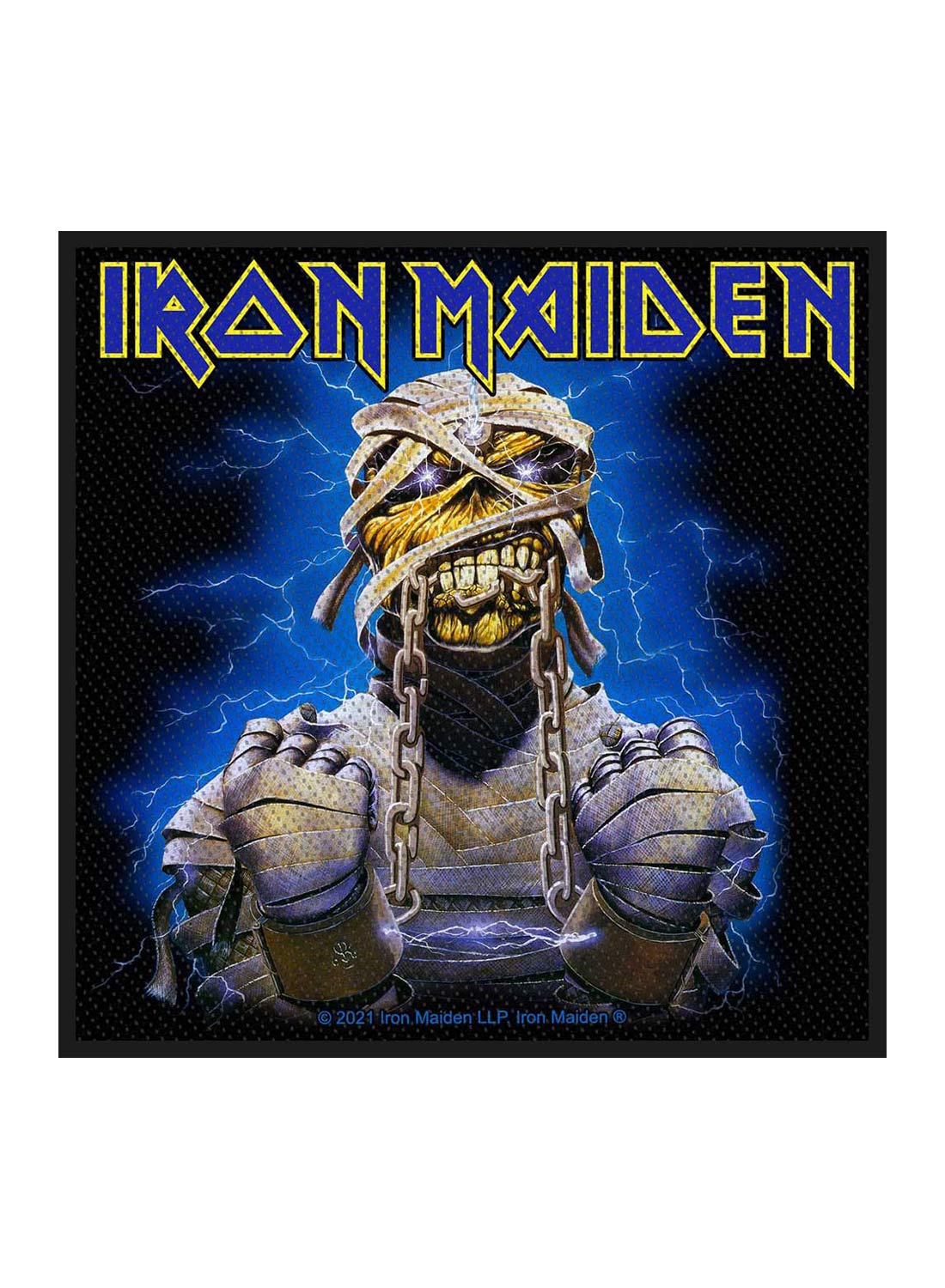 Iron Maiden Powerslave Eddie-mærke