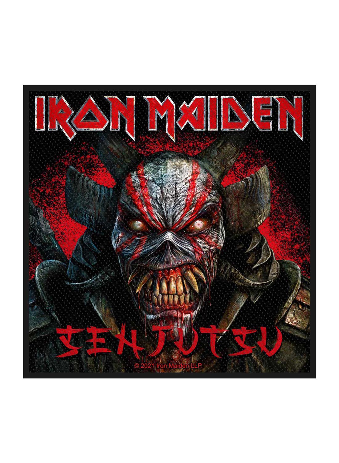 Iron Maiden Senjutsu Bagcover Patch
