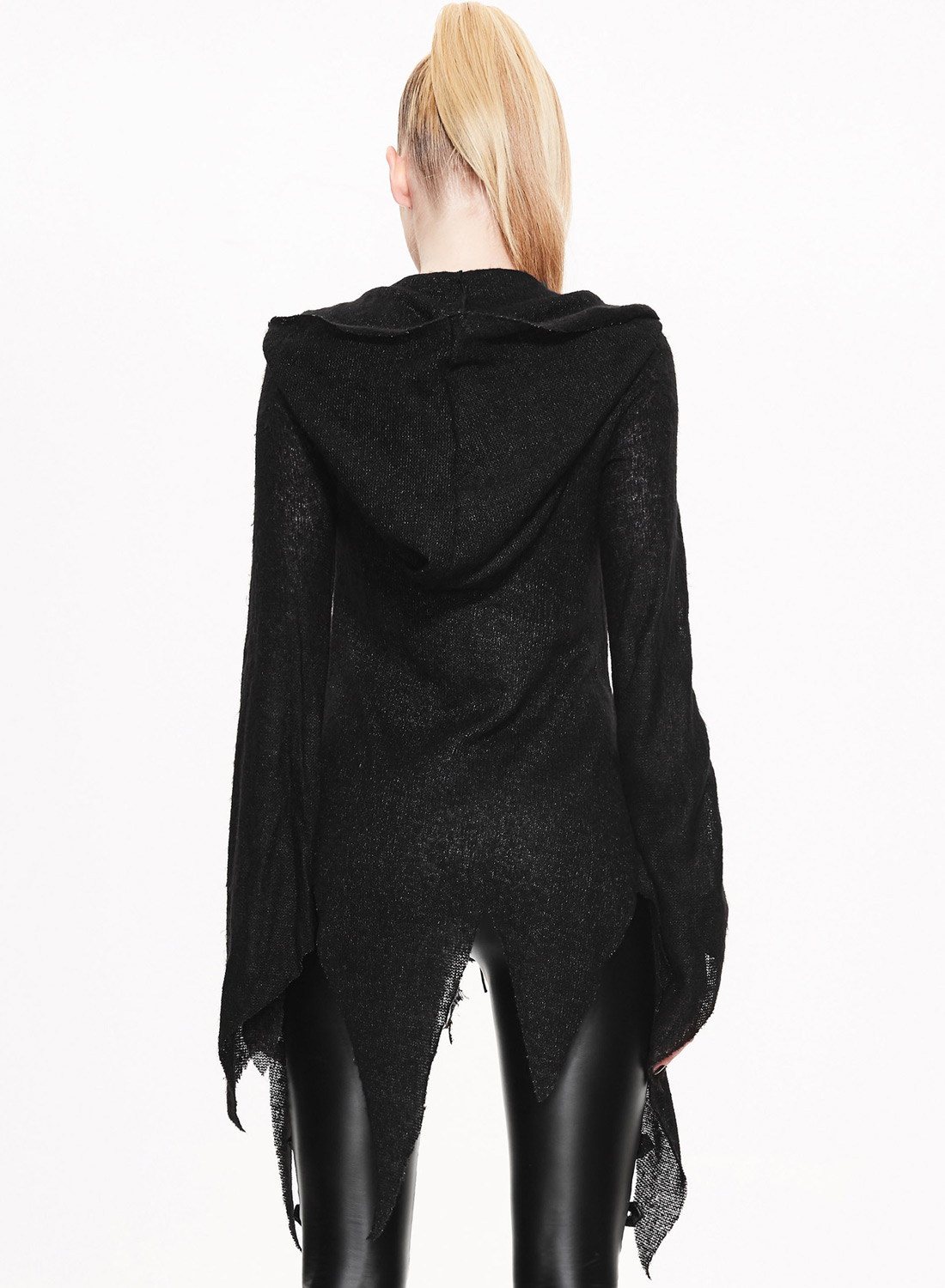 Amy Strikket Hættetrøje - Billede 2