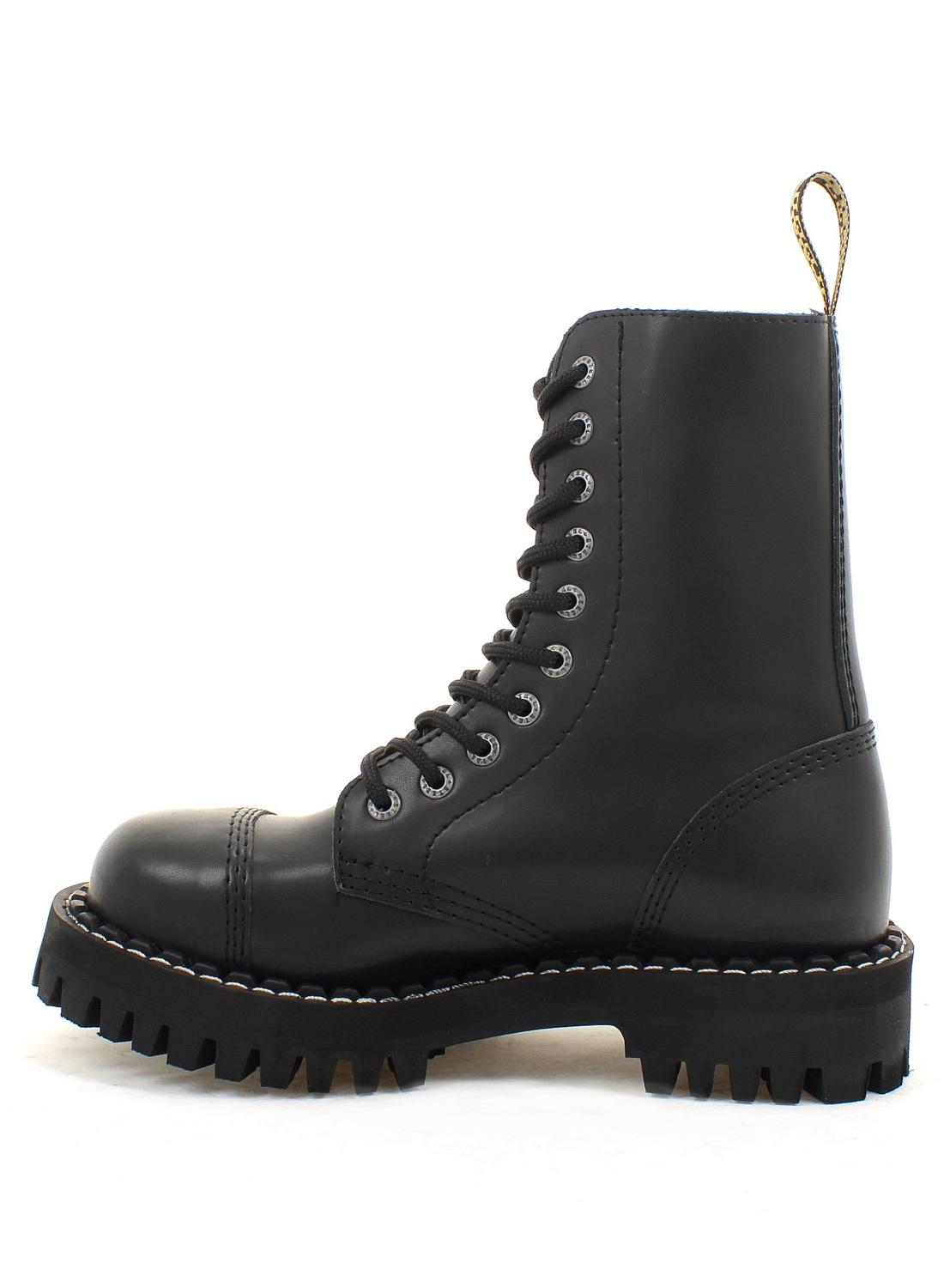 Stålstøvler med 10 huller og høj stålsnude