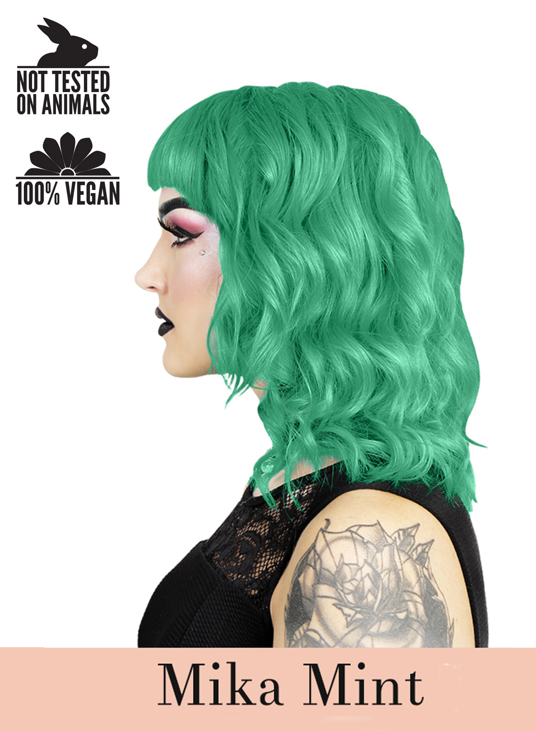 Hermans fantastiske Mika Mint hårfarve
