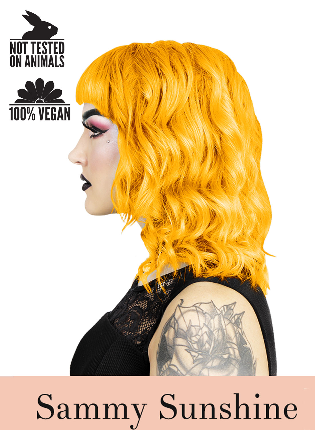 Hermans fantastiske Sammy Sunshine hårfarve