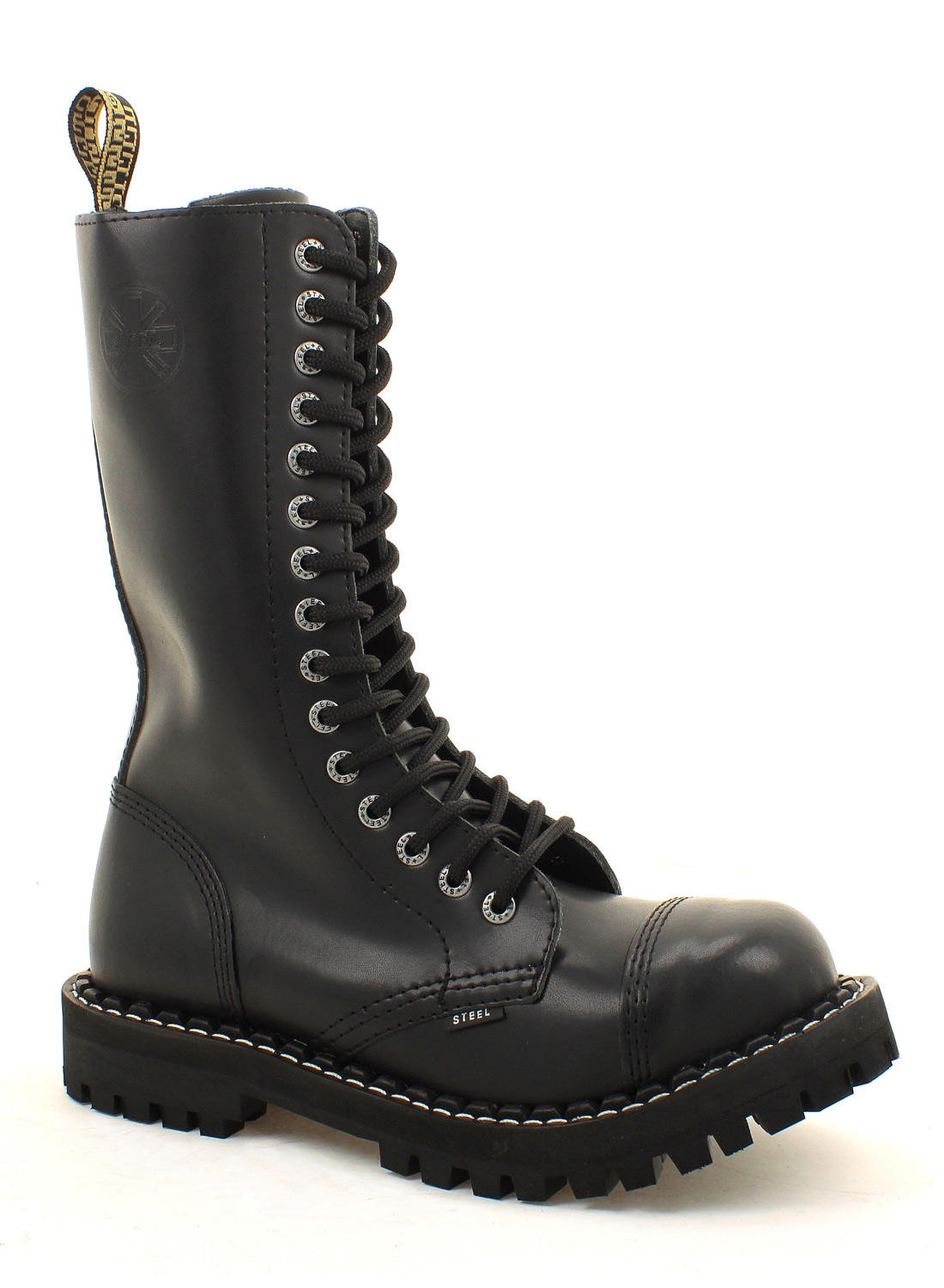 Stålstøvler med 15 huller og ståltå