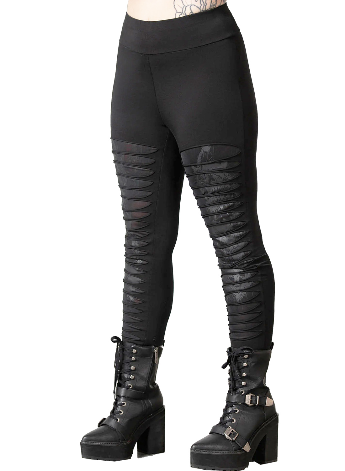Assent Slashed Leggings - Billede 3