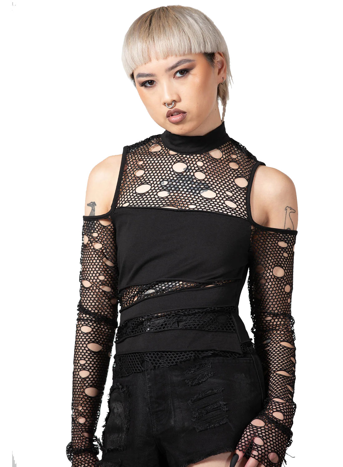 Udbrændt fiskenettop