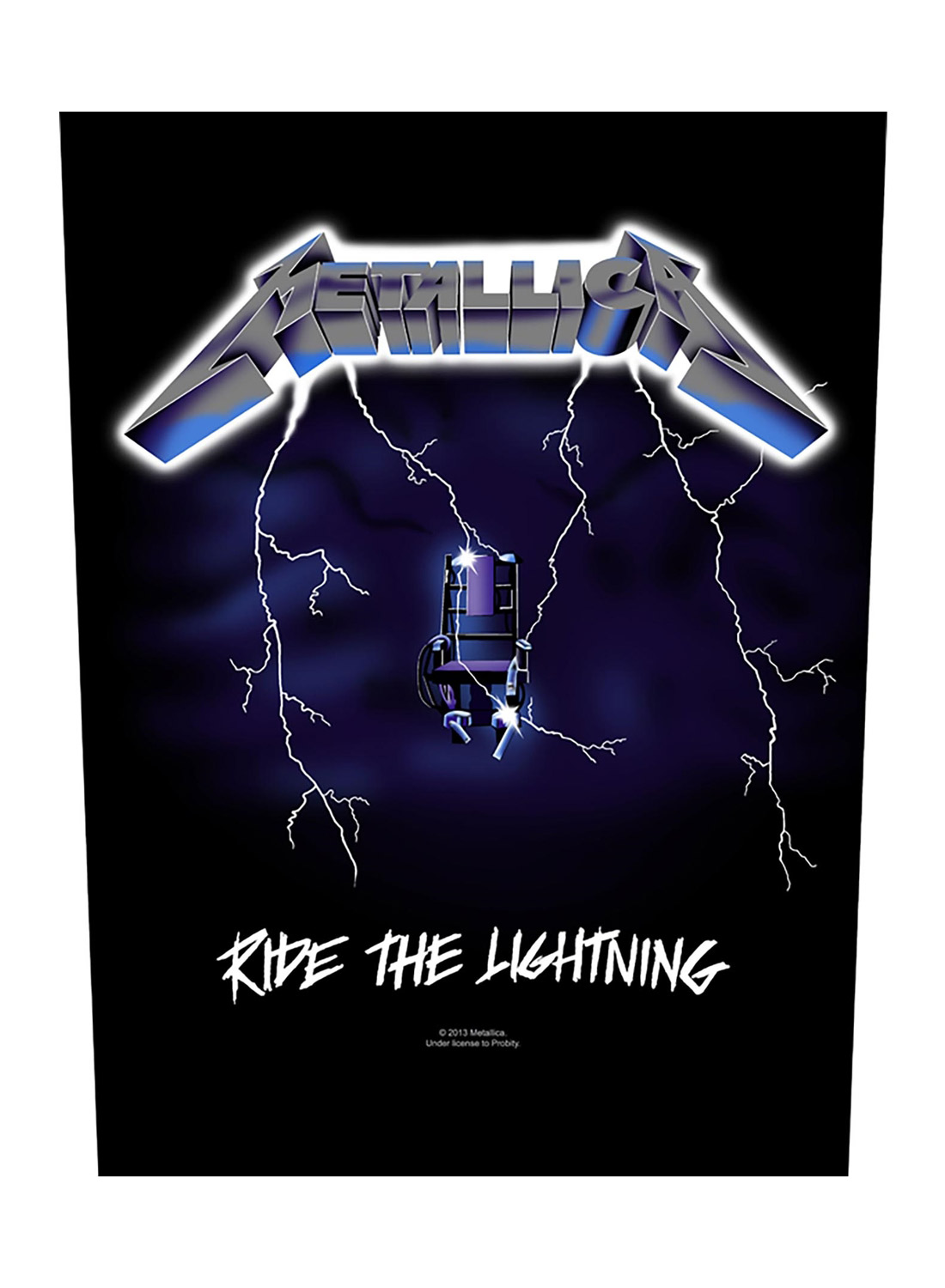 Metallica Ride The Lightning Bagmærke