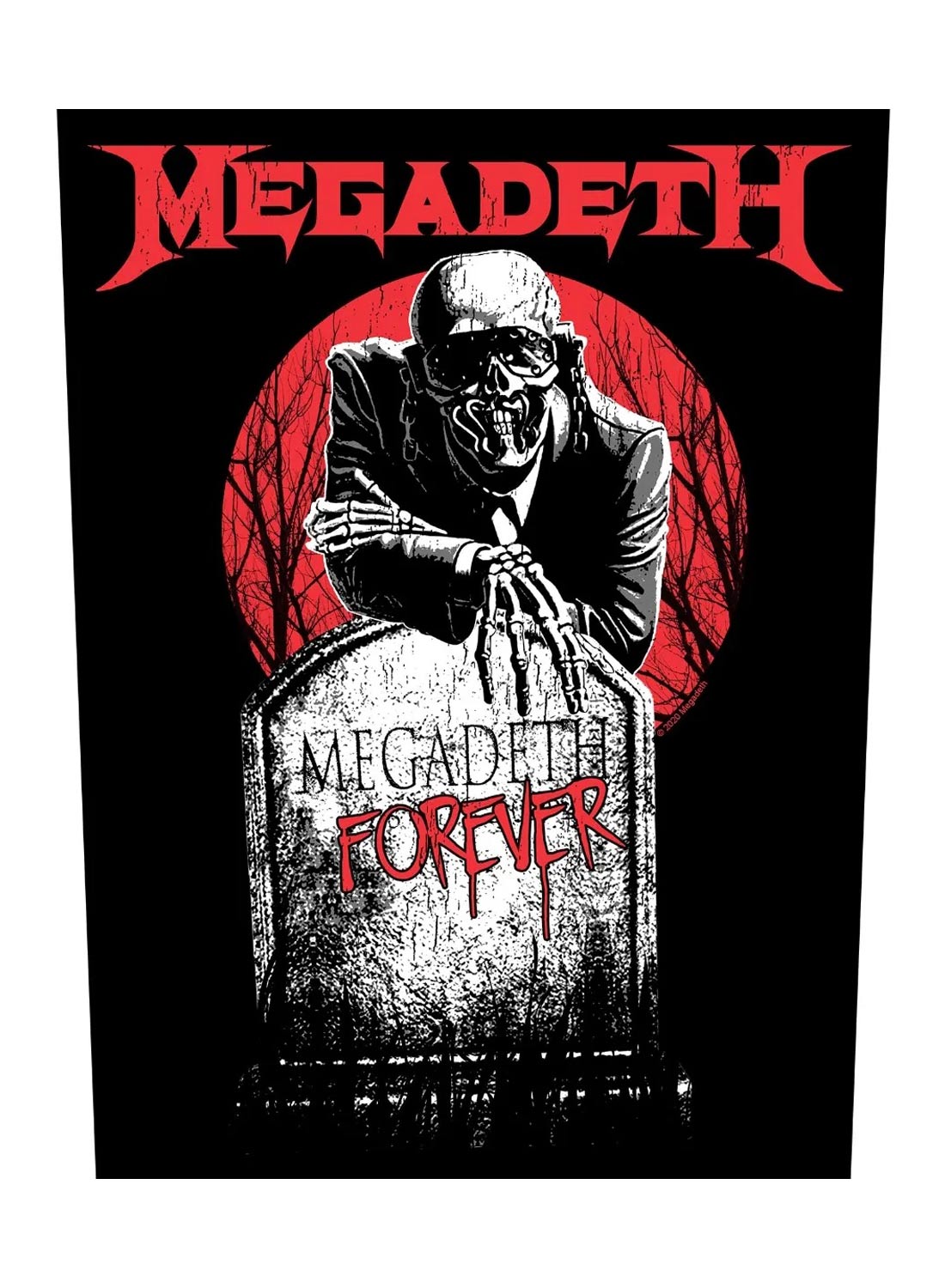 Megadeth Tombstone-rygmærke