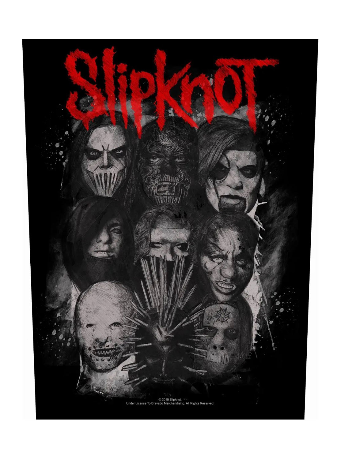 Slipknot We Are Not Your Kind Masker Bagmærke