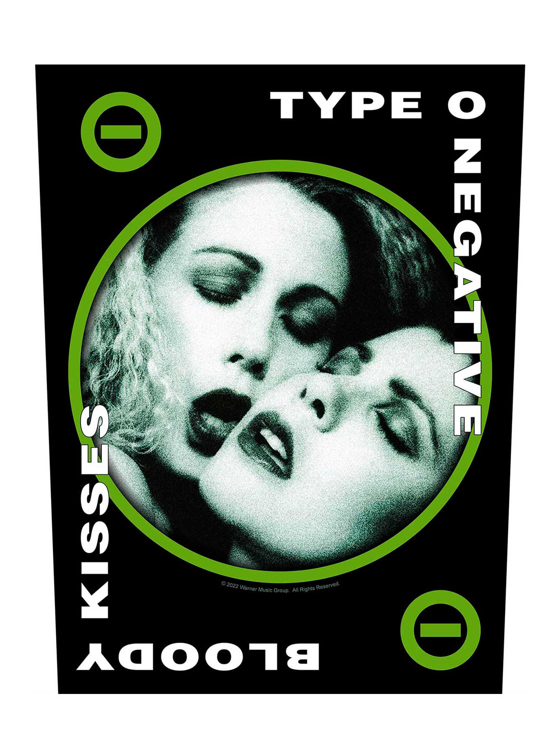 Type O Negative Bloody Kisses Rygmærke
