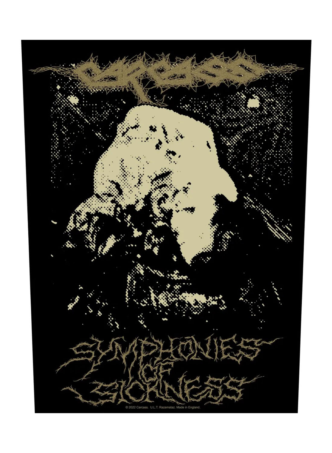 Carcass Symphonies of Sickness Bagmærke