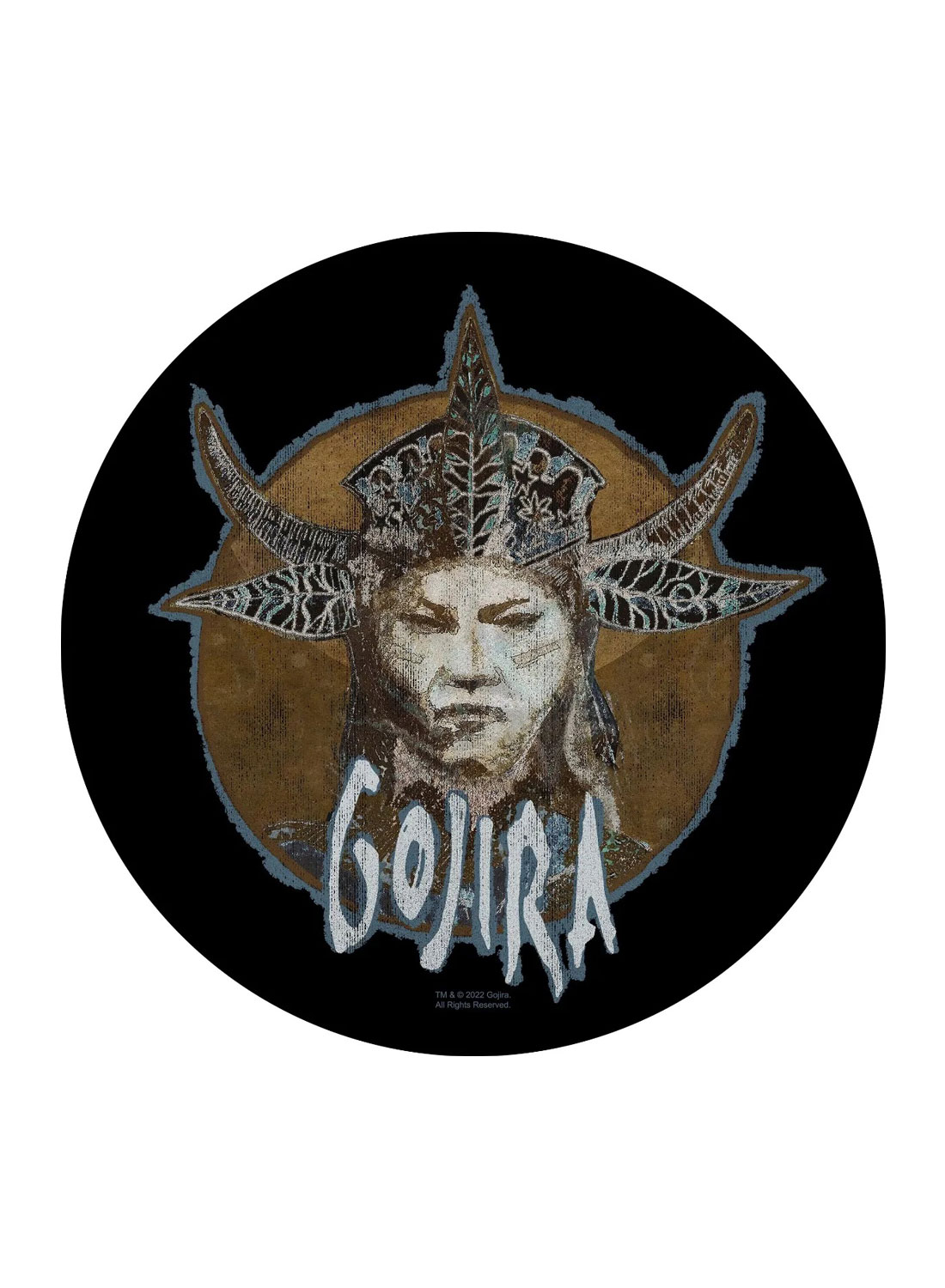Gojira Fortitude Rygmærke