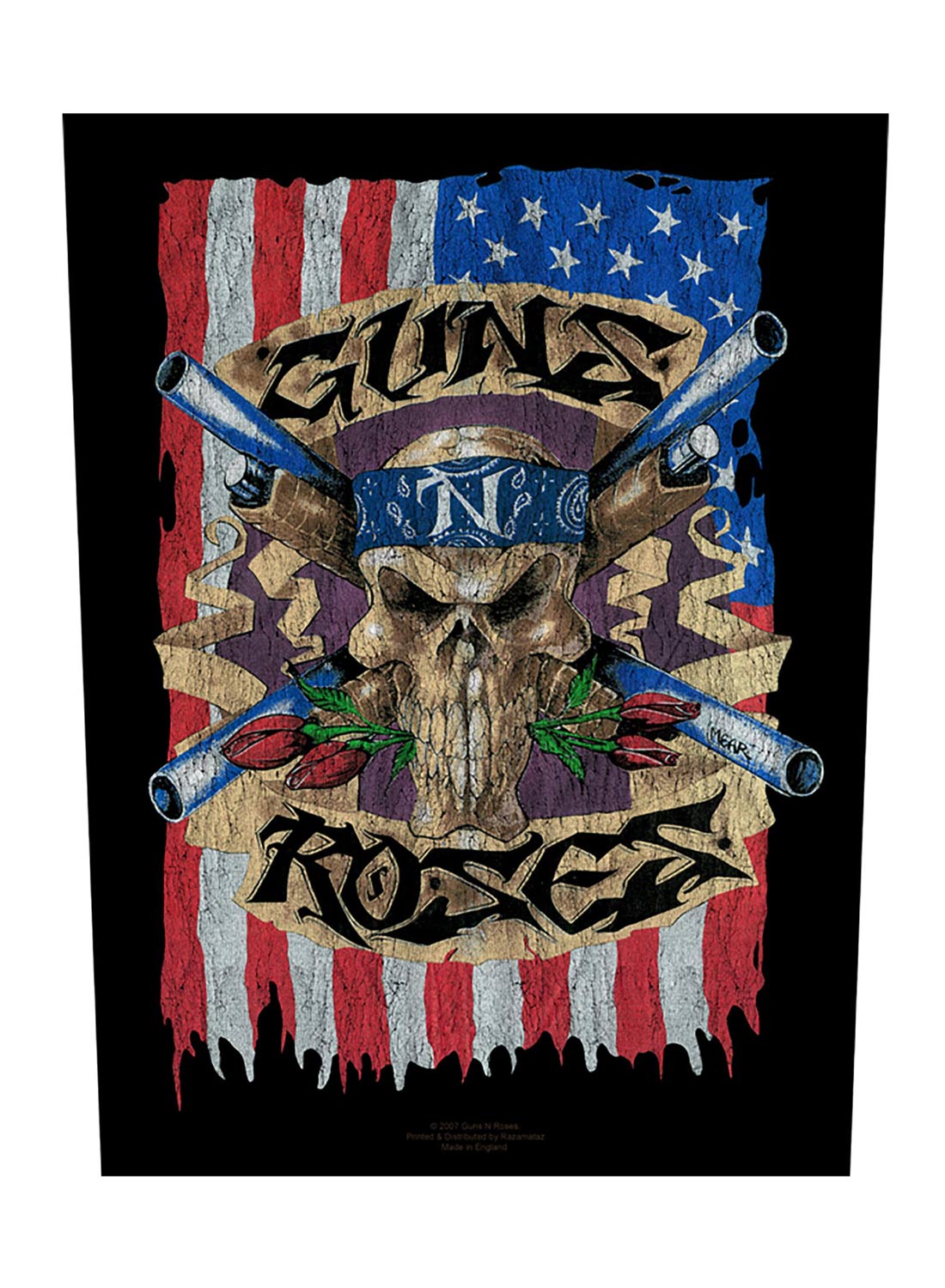 Guns 'N' Roses Flag Rygmærke