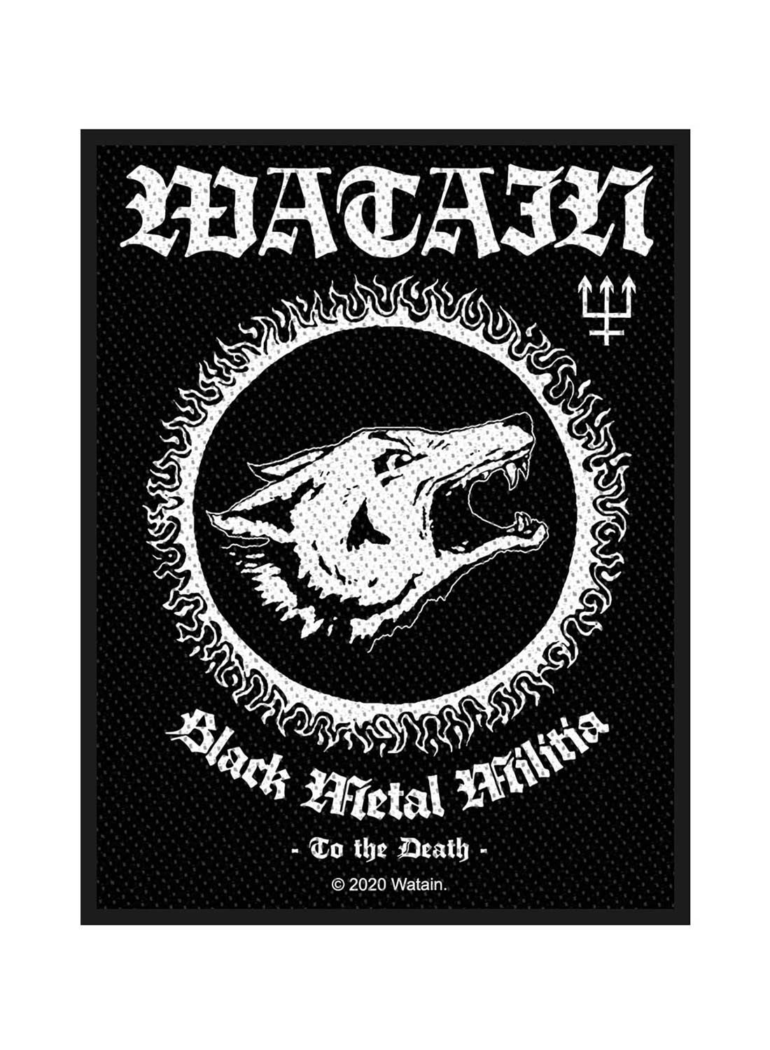 Watain Black Metal Militia-mærke