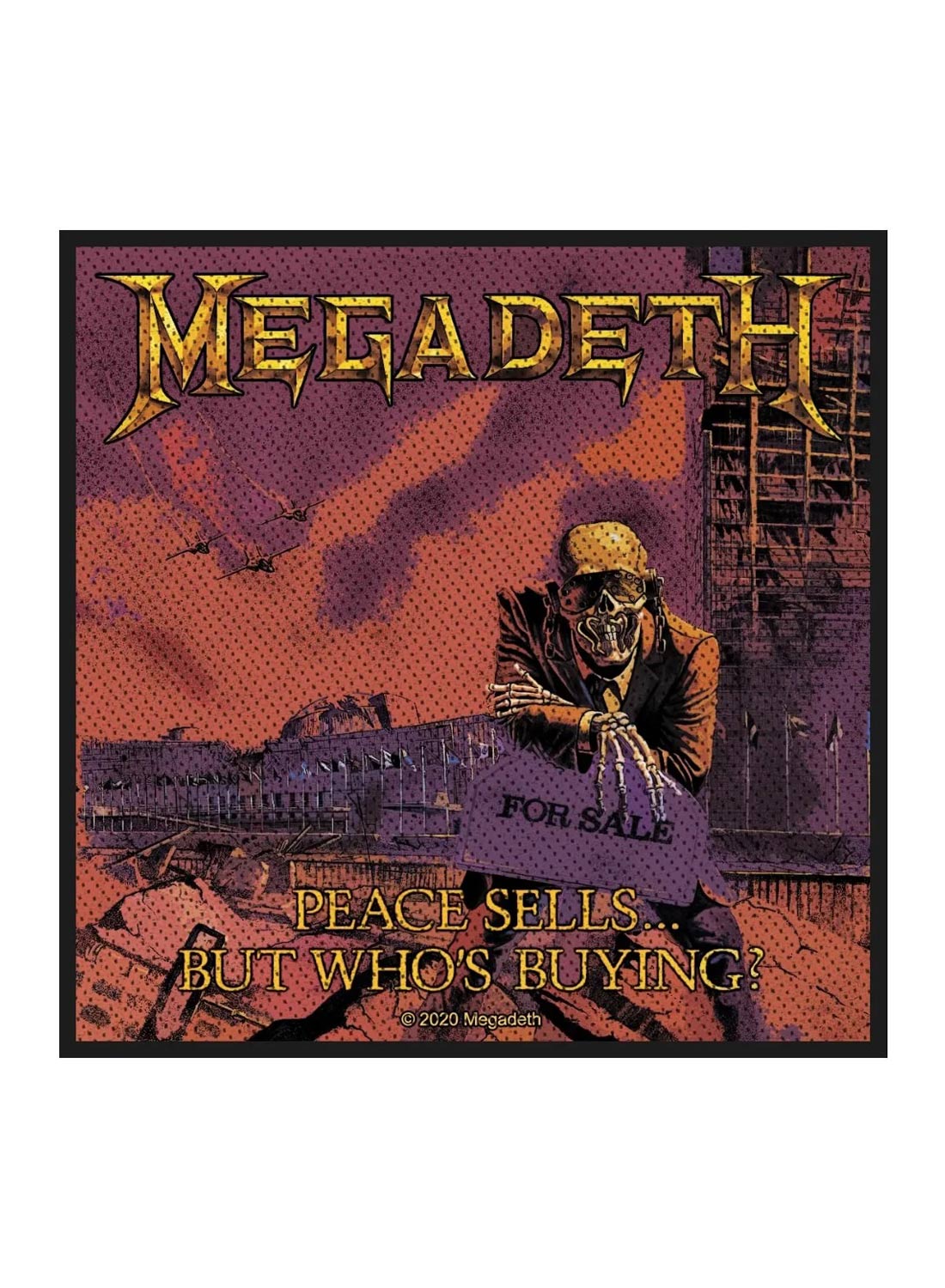 Megadeth Fred Sælger Men Hvem Køber Patch