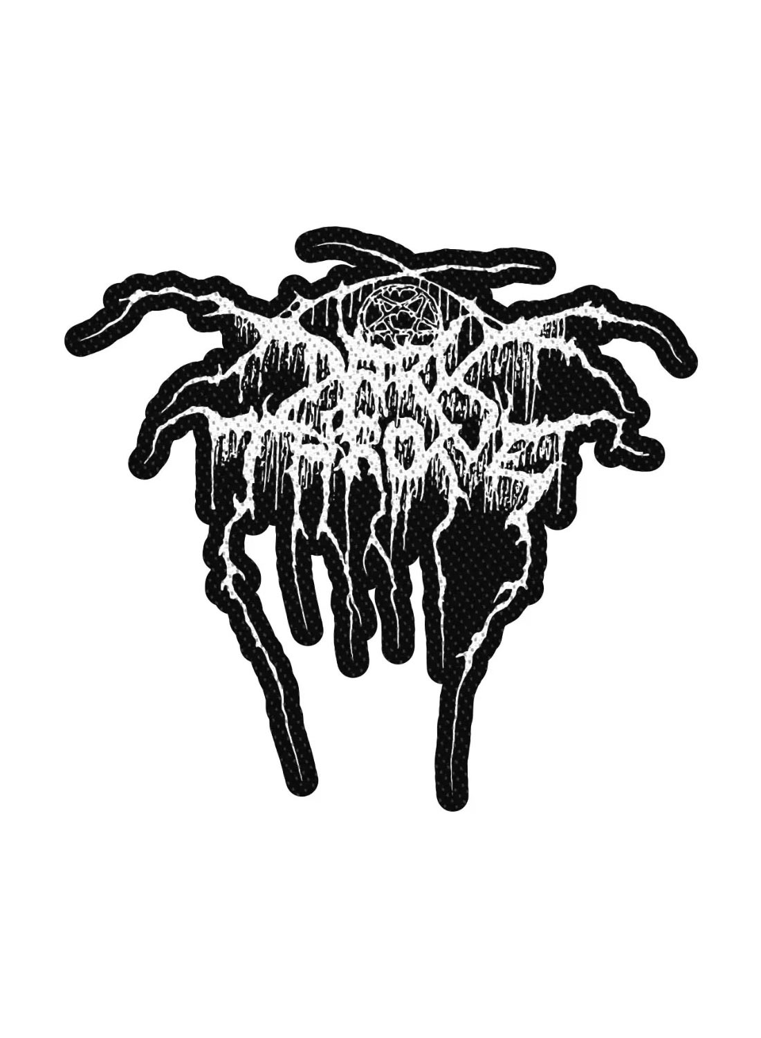 Darkthrone-logo udskåret