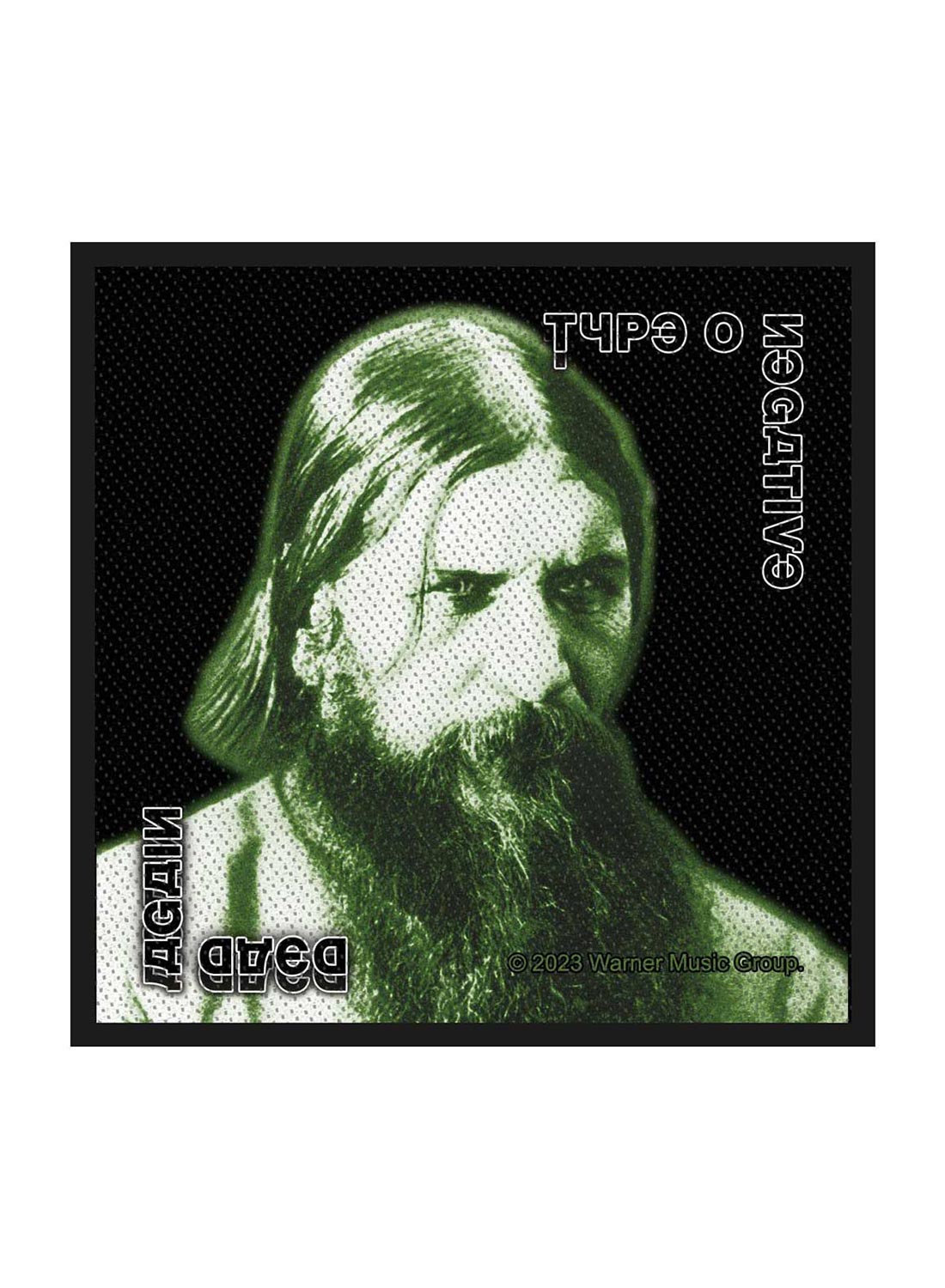 Type O Negativ Dead Again-patch