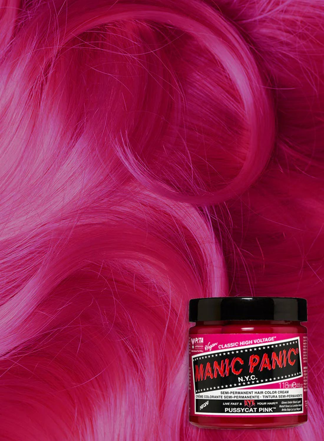 Klassisk Pussycat Pink