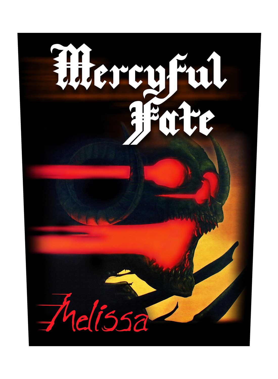 Mercyful Fate Melissa rygmærke