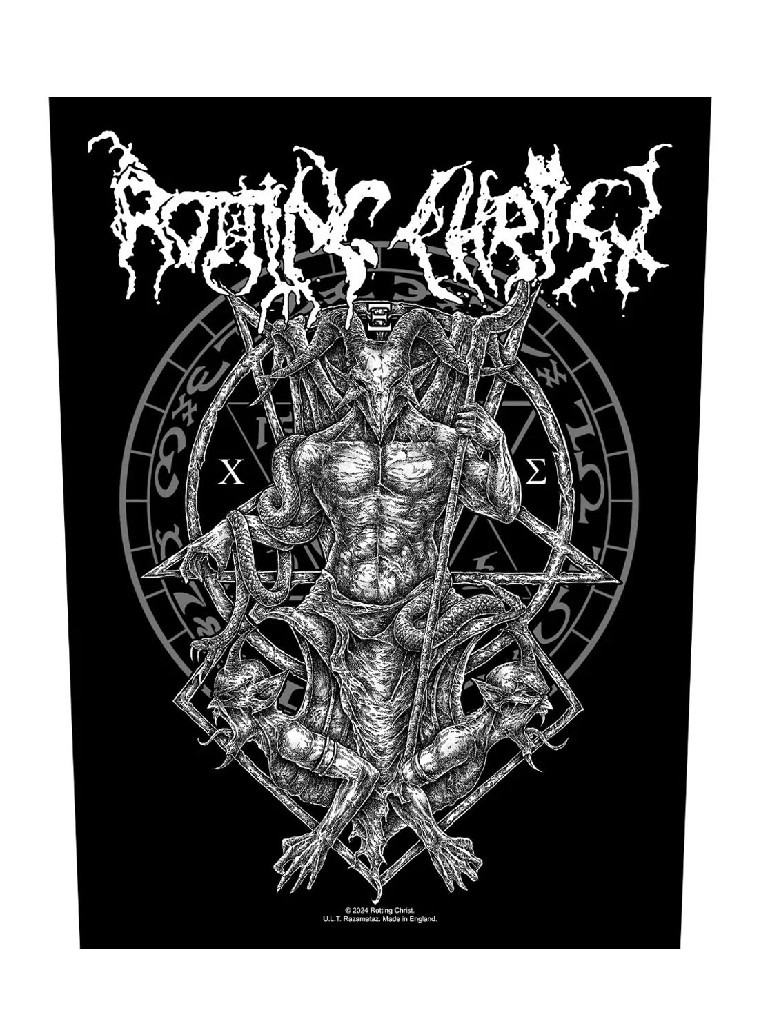 Rotting Christ Hellenic Black Metal Bagmærke